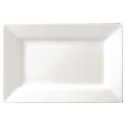 Olympia Lumina Wide Rim Rectangular Plate - 257x155mm 10x 6" (4 Pack) (257 x 155mm. Pack quantity: 4) • PAS-CD630