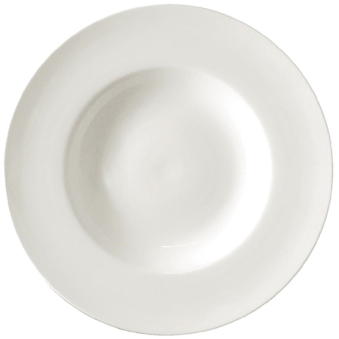 Olympia Lumina Pasta or Soup Bowls White 254mm (4 Pack) (Pack of 4) • PAS-CD636