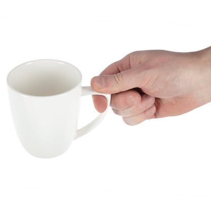 Olympia Lumina Latte Style Mug - 350ml 11.8fl oz (6 Pack) (Capacity: 350ml. Pack quantity: 6) • PAS-CD649