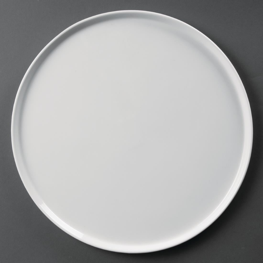 Olympia Whiteware Pizza Plates 330mm (4 Pack) (Pack of 4) • PAS-CD723