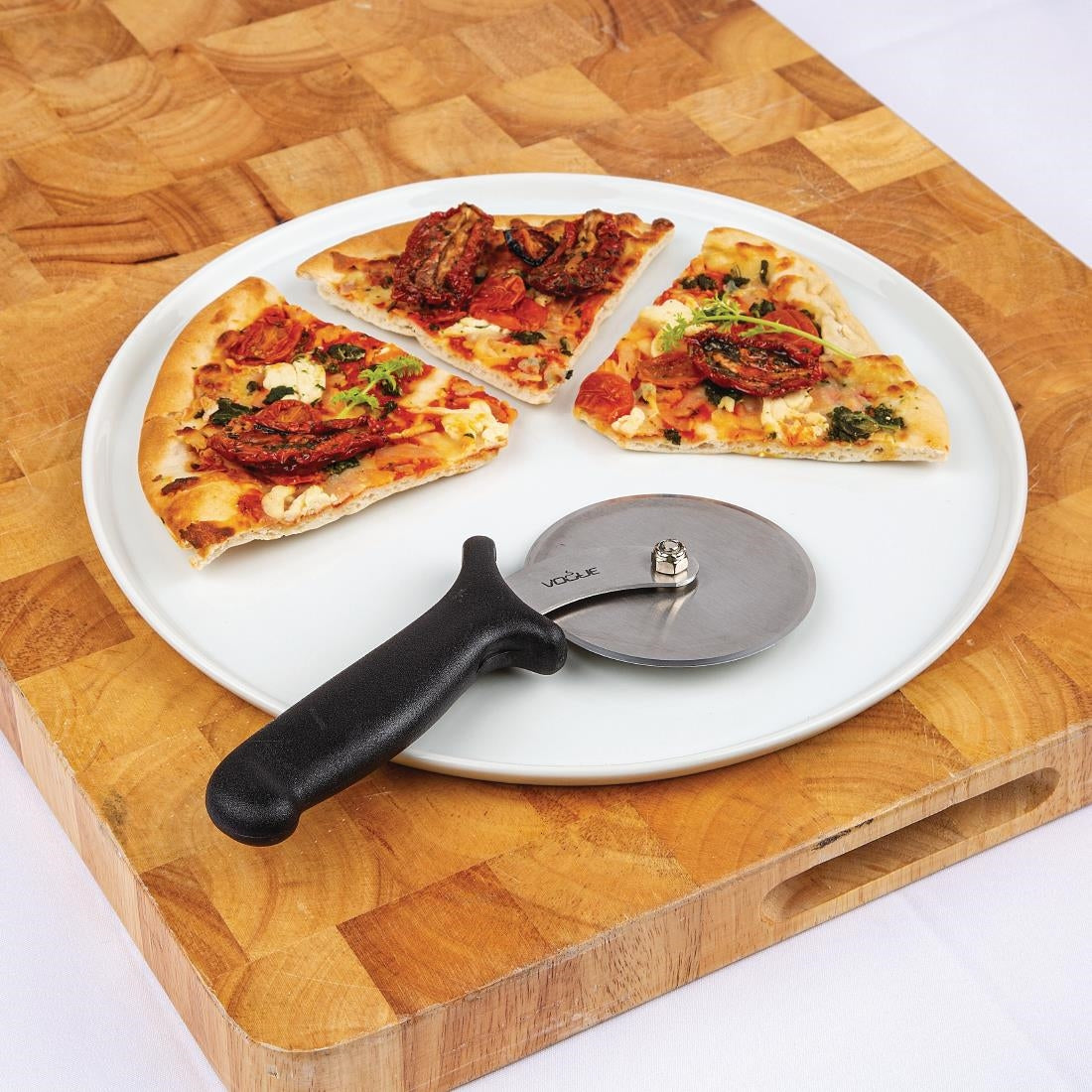 Olympia Whiteware Pizza Plates 330mm (4 Pack) (Pack of 4) • PAS-CD723