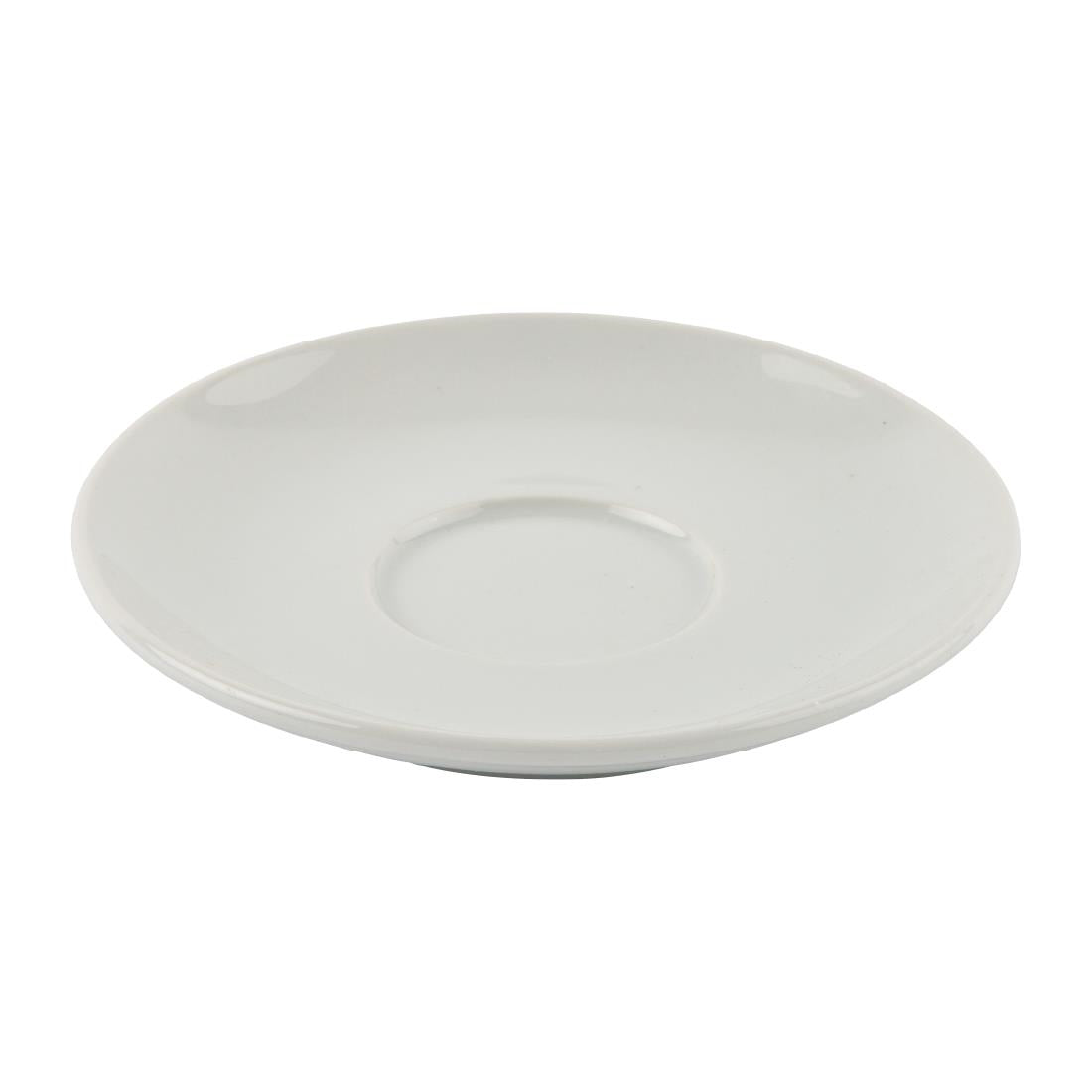 Olympia Whiteware Elegant Saucers 148mm (12 Pack) (Pack of 12) • PAS-CD737