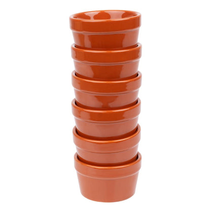 Olympia Tapas Rustic Mediterranean Ramekins 77mm (6 Pack) (Pack of 6) • PAS-CD739