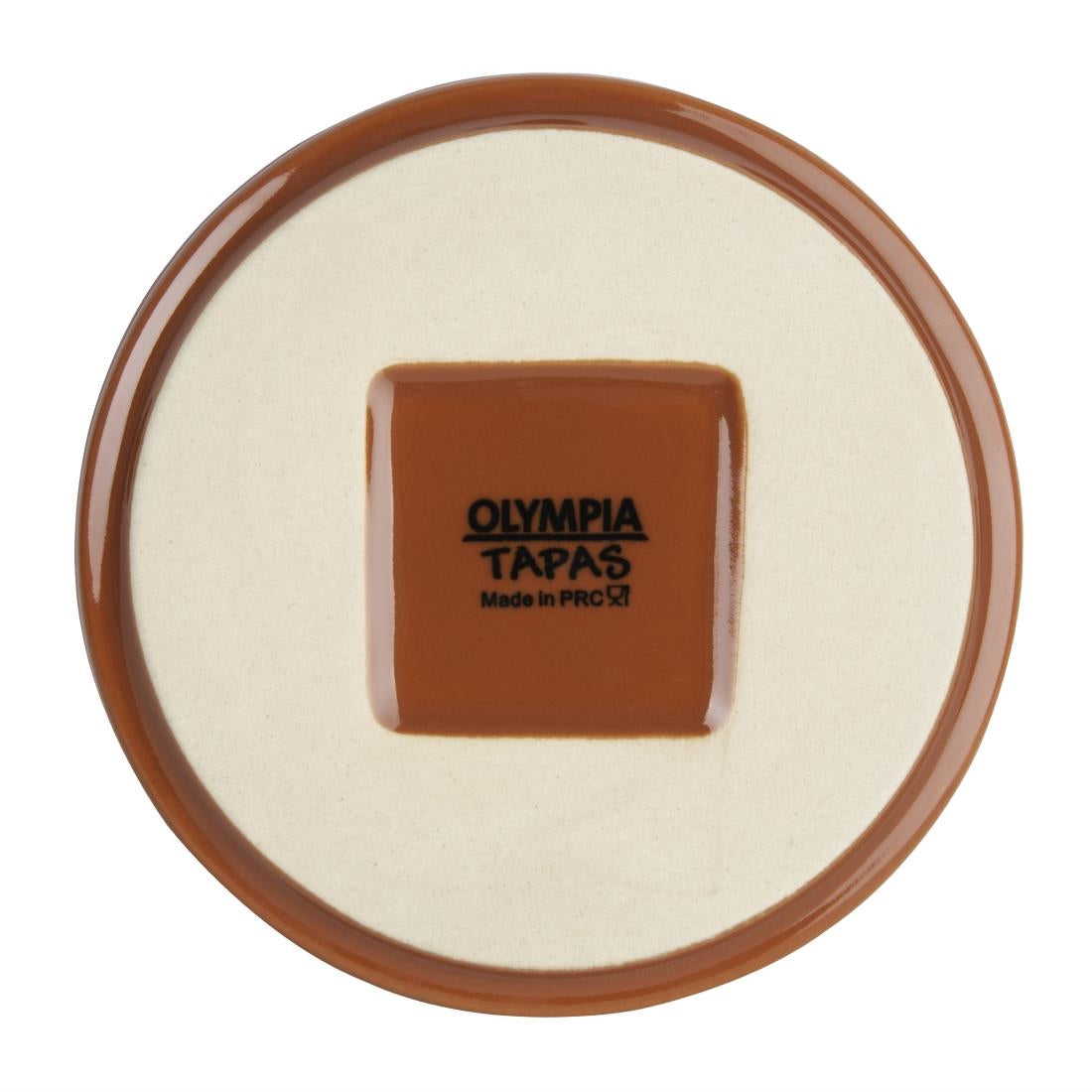 Olympia Tapas Rustic Mediterranean Dish Small - 102x20mm 4x 4/5" (6 Pack) (Colour: Terracotta. 20(h) x 103(w) x 103(Ø)mm. Box quantity: 6.) • PAS-CD740