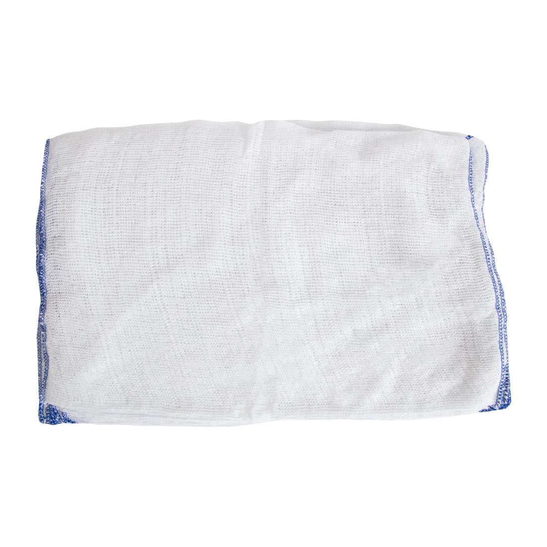 Jantex Dish Cloths Blue 10 Pack (Colour: Blue. Pack quantity: 10) • PAS-CD787