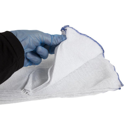 Jantex Dish Cloths Blue 10 Pack (Colour: Blue. Pack quantity: 10) • PAS-CD787