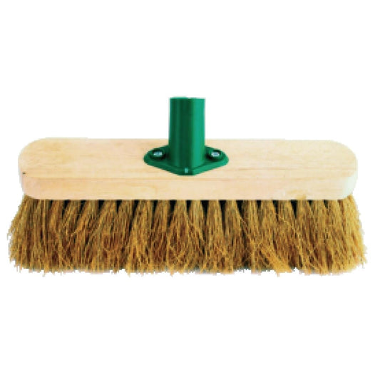 Jantex Wooden Broom Head Soft Coco 305mm • PAS-CD796