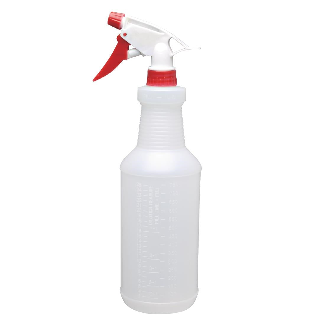 Jantex Colour Coded Spray Bottles Red 750ml • PAS-CD815