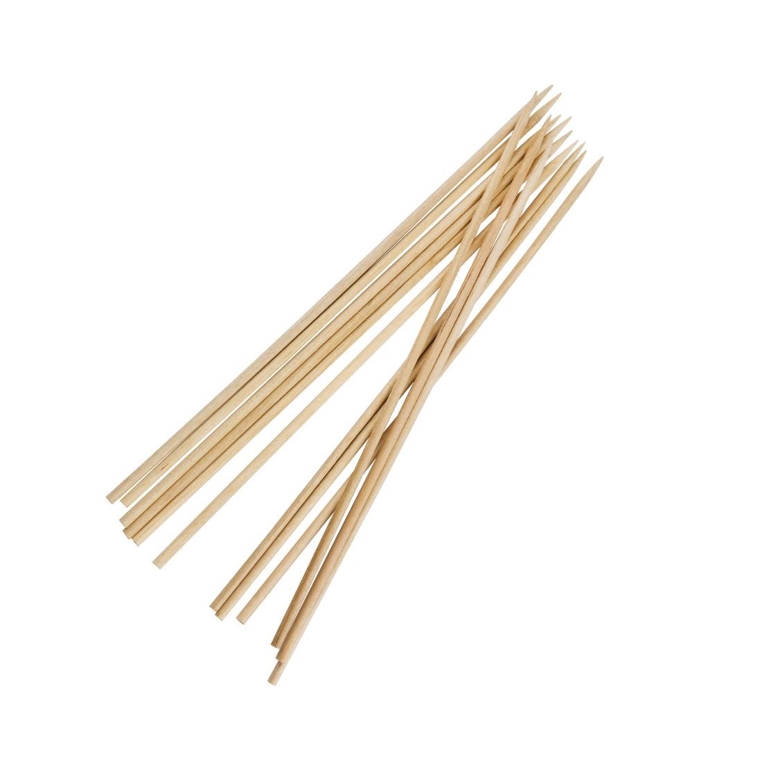 Fiesta Compostable Biodegradable Wooden Skewers 180mm (Pack of 200) • PAS-CD907