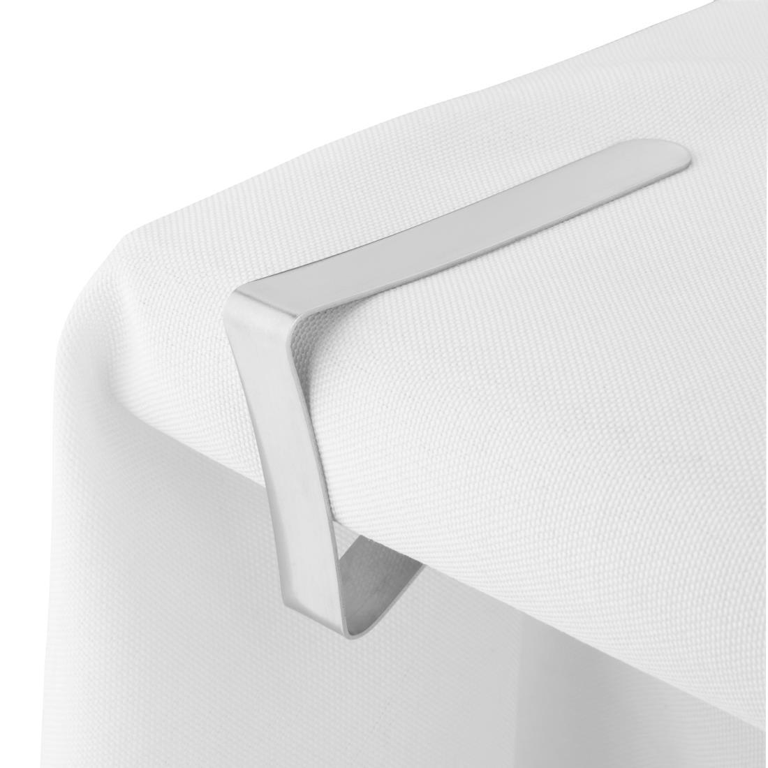 Table Cloth Clips (4 Pack) (18/0 Stainless Steel | Pack Quantity: 4) • PAS-CD931