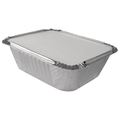 Waxed Lids for Fiesta Recyclable Small Foil Containers (Pack of 1000) • PAS-CD948