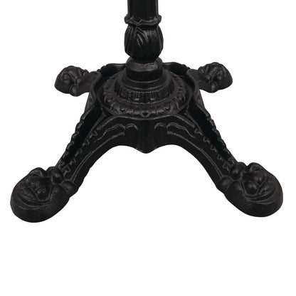 Bolero Cast Iron Ornate Table Leg Base (Cast Iron | 720(H)x420(W)mm | Standard height) • PAS-CE155