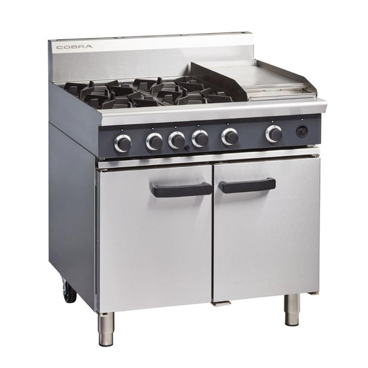 Cobra by Moffat 4 Burner Gas Oven Range With Griddle Plate CR9C • PAS-P_CE214