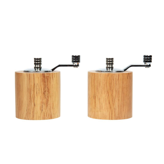 Olympia Bamboo Salt & Pepper Mill Grinder Set • PAS-CE246