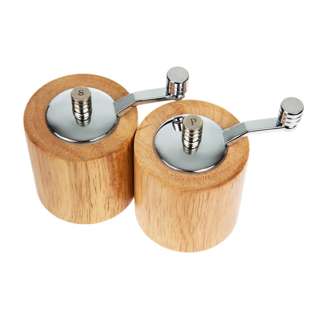 Olympia Bamboo Salt & Pepper Mill Grinder Set • PAS-CE246