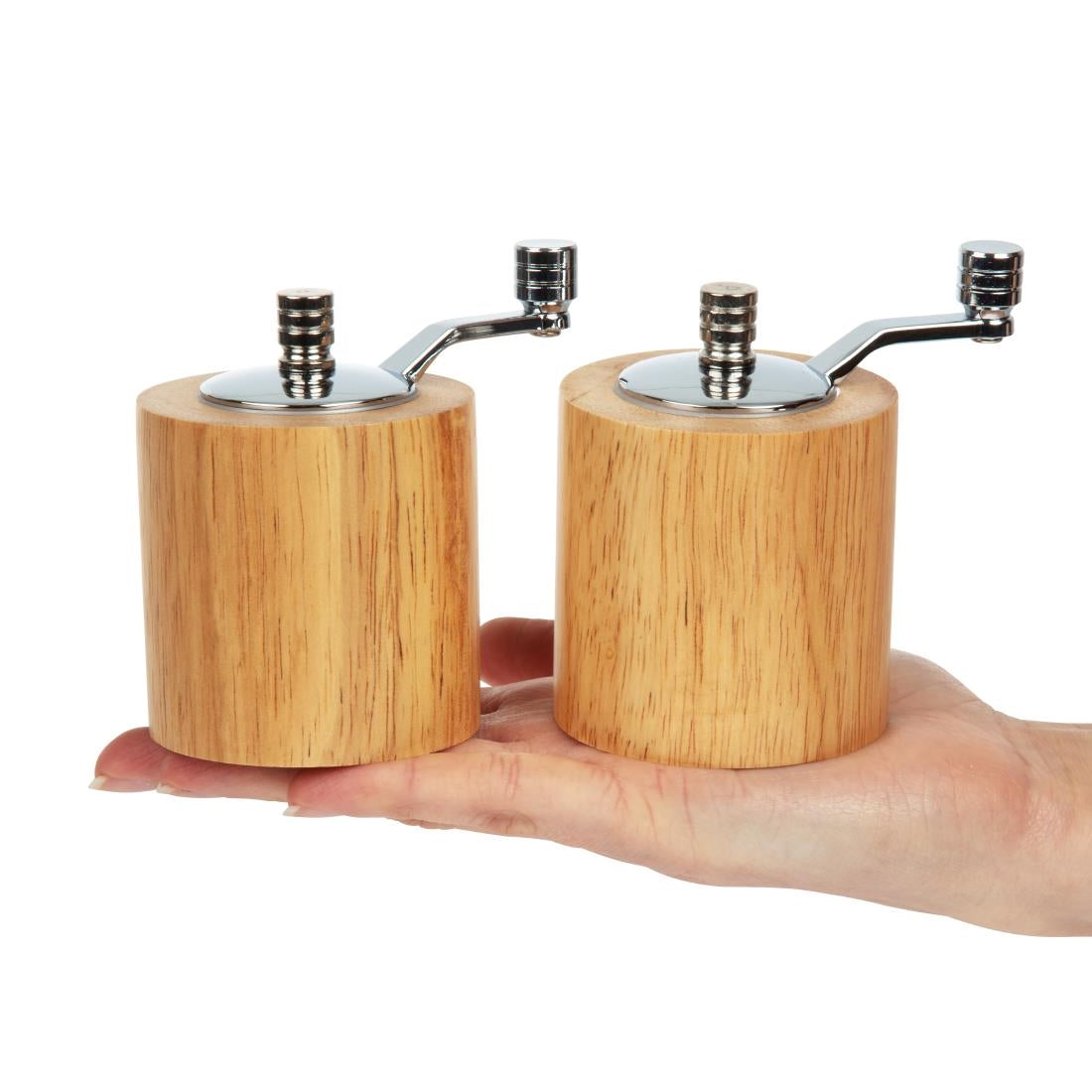 Olympia Bamboo Salt & Pepper Mill Grinder Set • PAS-CE246
