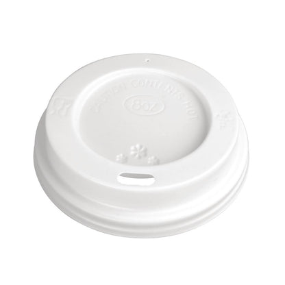 Lids for 225ml Fiesta Recyclable Takeaway Coffee Cups (Pack of 1000) • PAS-CE256