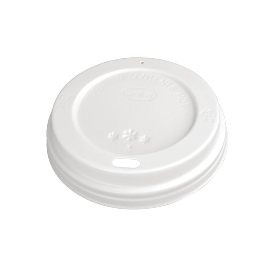 Lids for 340ml & 450ml Fiesta Recyclable Takeaway Coffee Cups (Pack of 1000) • PAS-CE257