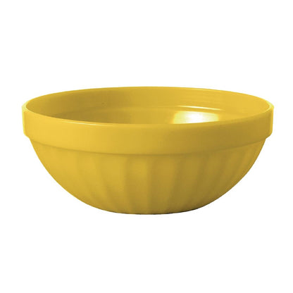 Olympia Kristallon PC Bowl Yellow - 190ml 6.42fl oz / 102mm (12 Pack) (102(Ø)mm | 190ml | Yellow | Pack quantity: 12.) • PAS-CE274