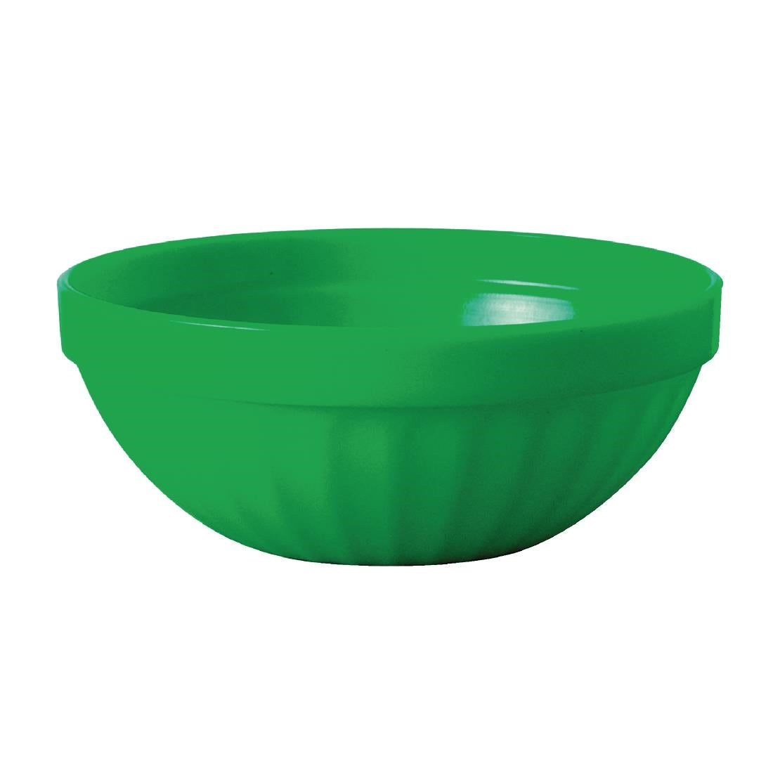 Olympia Kristallon PC Bowl Green - 190ml 6.42fl oz 102mm (12 Pack) (102(Ø)mm | 190ml | Green | Pack quantity: 12.) • PAS-CE275