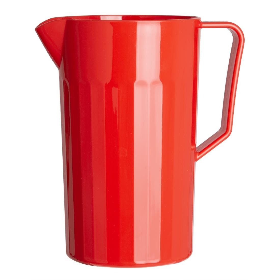 Olympia Kristallon Polycarbonate Jug Red 1.4Ltr • PAS-CE281