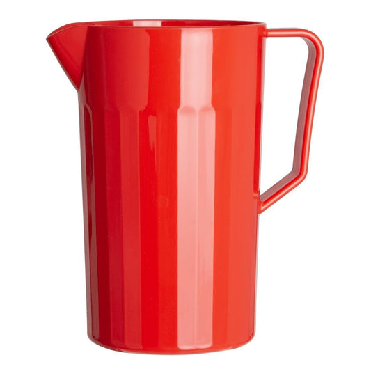 Olympia Kristallon Polycarbonate Jug Red 1.4Ltr • PAS-CE281