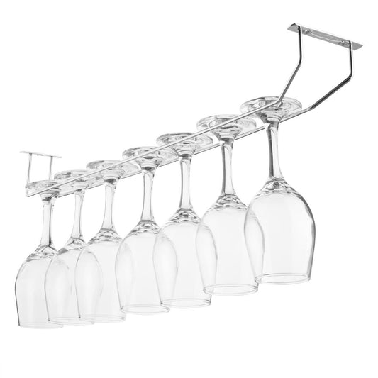 Olympia Wine Glass Rack Chrome 610mm • PAS-CE308