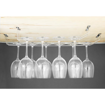 Olympia Wine Glass Rack Chrome 610mm • PAS-CE308