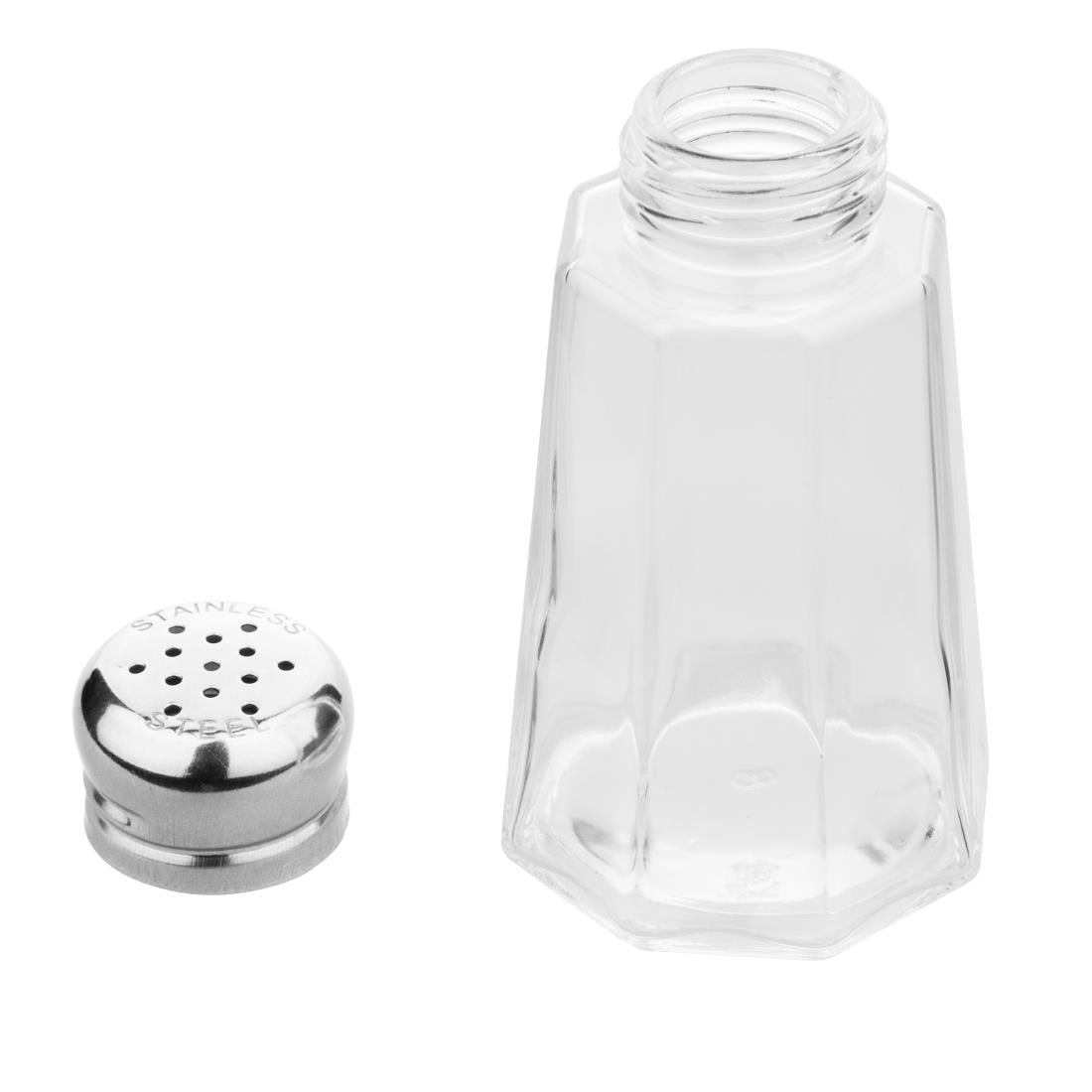 Olympia Panel Salt/Pepper Shaker (12 Pack) (Mushroom Top. Capacity: 57ml. Pack quantity: 12) • PAS-CE327