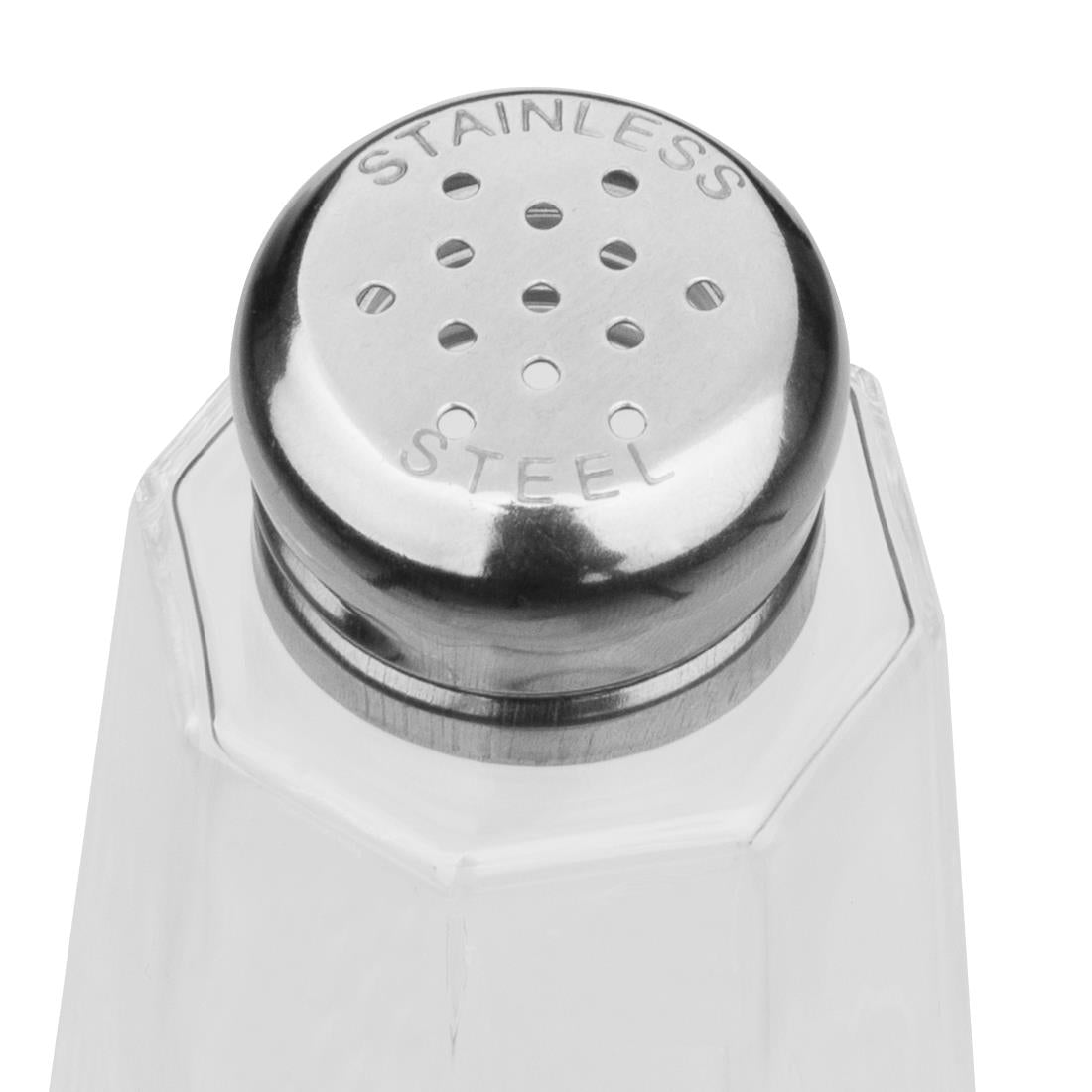 Olympia Panel Salt/Pepper Shaker (12 Pack) (Mushroom Top. Capacity: 57ml. Pack quantity: 12) • PAS-CE327