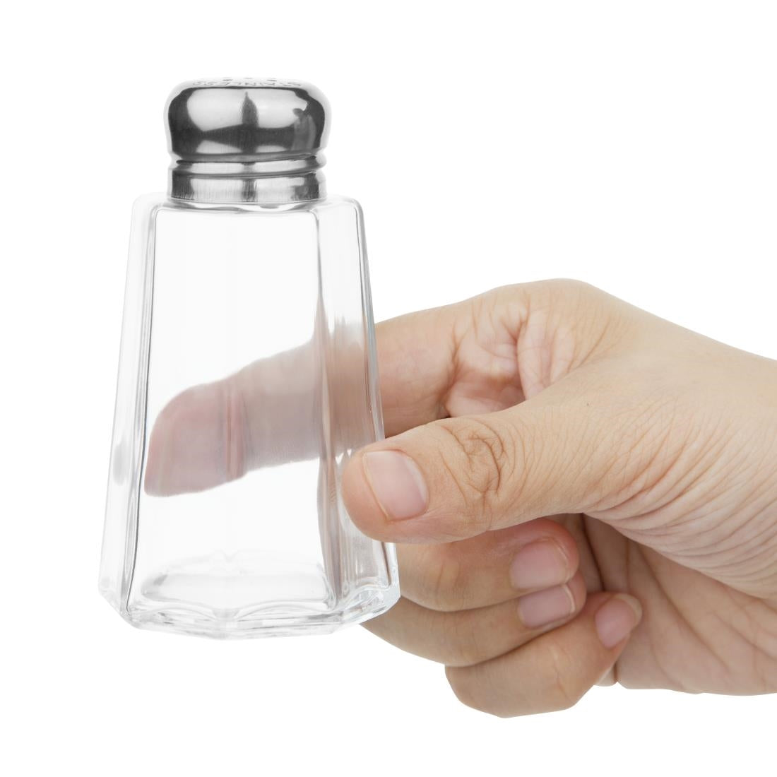 Olympia Panel Salt/Pepper Shaker (12 Pack) (Mushroom Top. Capacity: 57ml. Pack quantity: 12) • PAS-CE327
