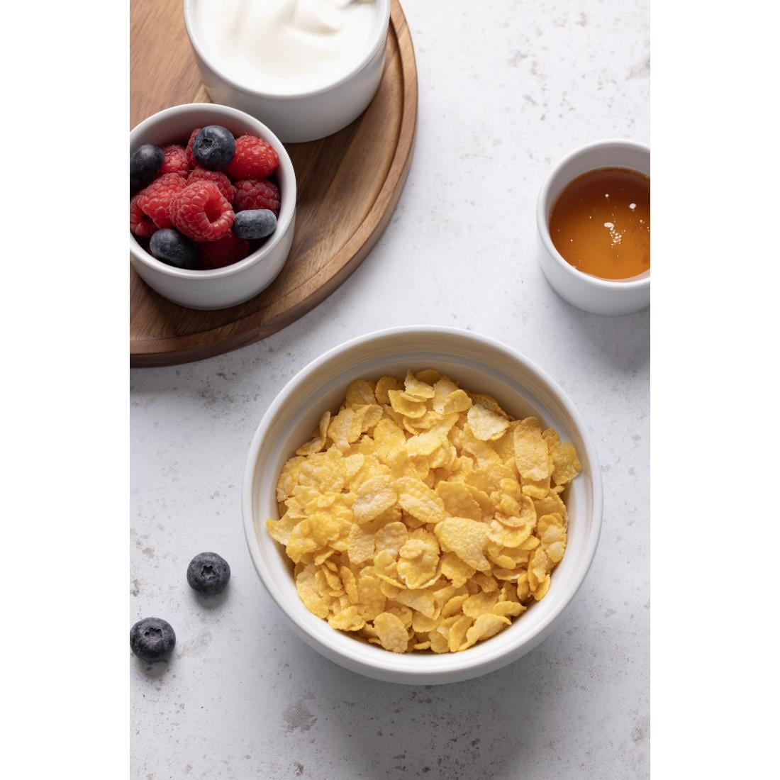 Olympia Whiteware Cereal Bowls 145mm (12 Pack) (Pack of 12) • PAS-CE530