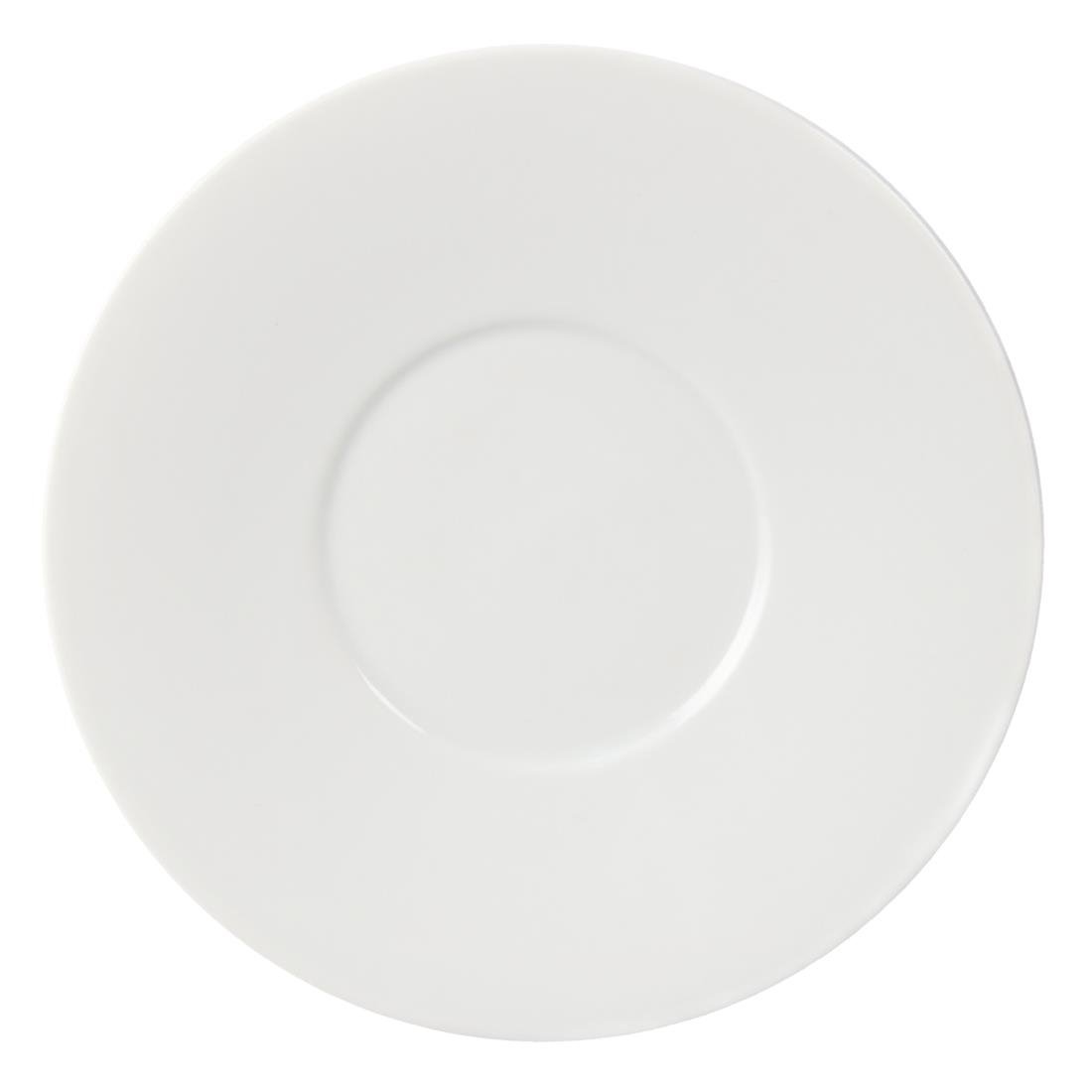 Olympia Whiteware Saucers 150mm (12 Pack) (Pack of 12) • PAS-CE537