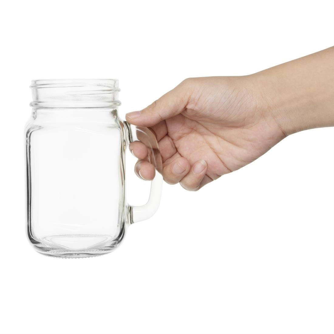 Olympia Handled Drinking Jars 450ml (12 Pack) • PAS-CE678