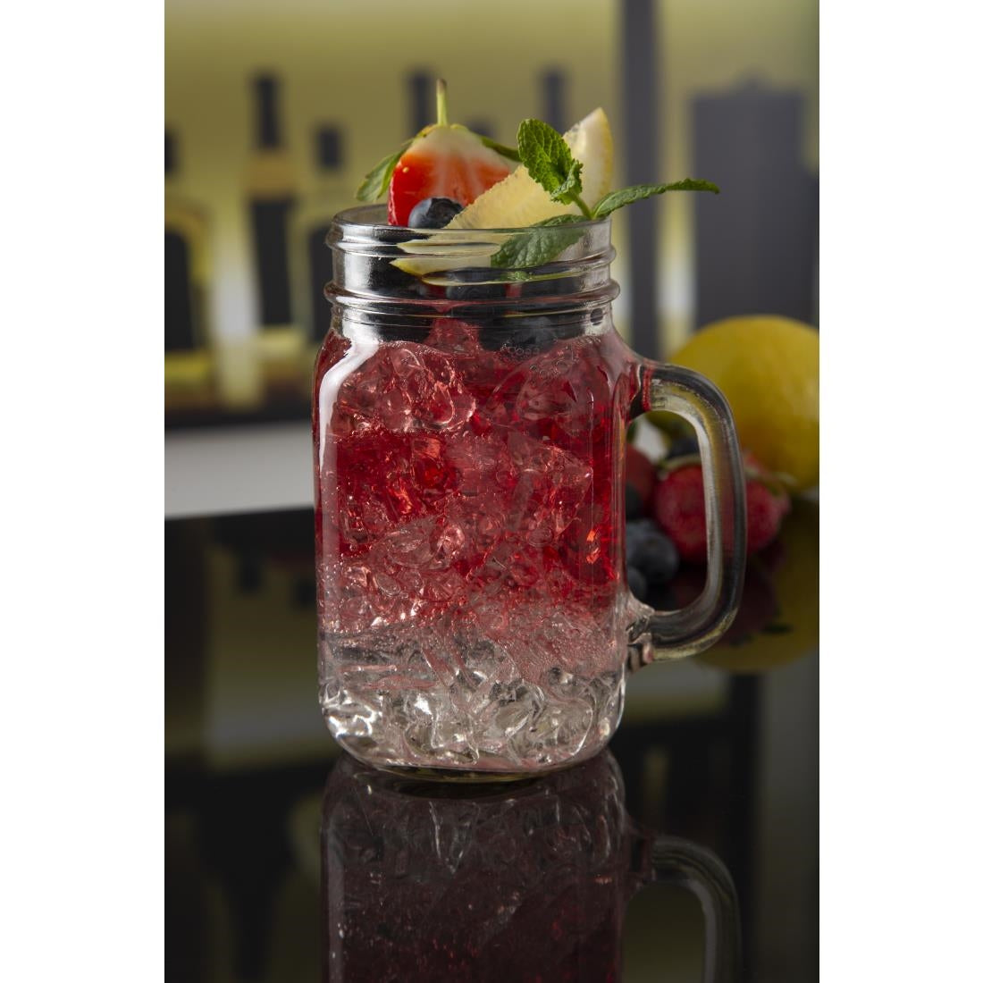 Olympia Handled Drinking Jars 450ml (12 Pack) • PAS-CE678