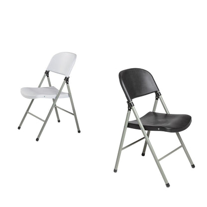 Bolero Foldaway Utility Chairs White (2 Pack) (Pack of 2) • PAS-CE692