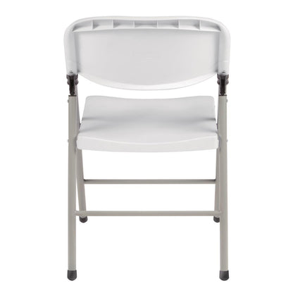 Bolero Foldaway Utility Chairs White (Pack of 2) • PAS-CE692