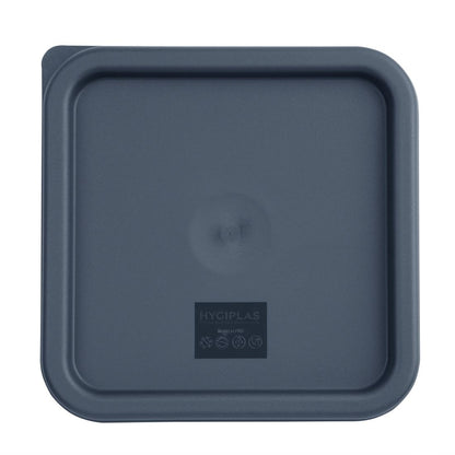 Hygiplas Blue Square Food Storage Container Lid Medium • PAS-CF044