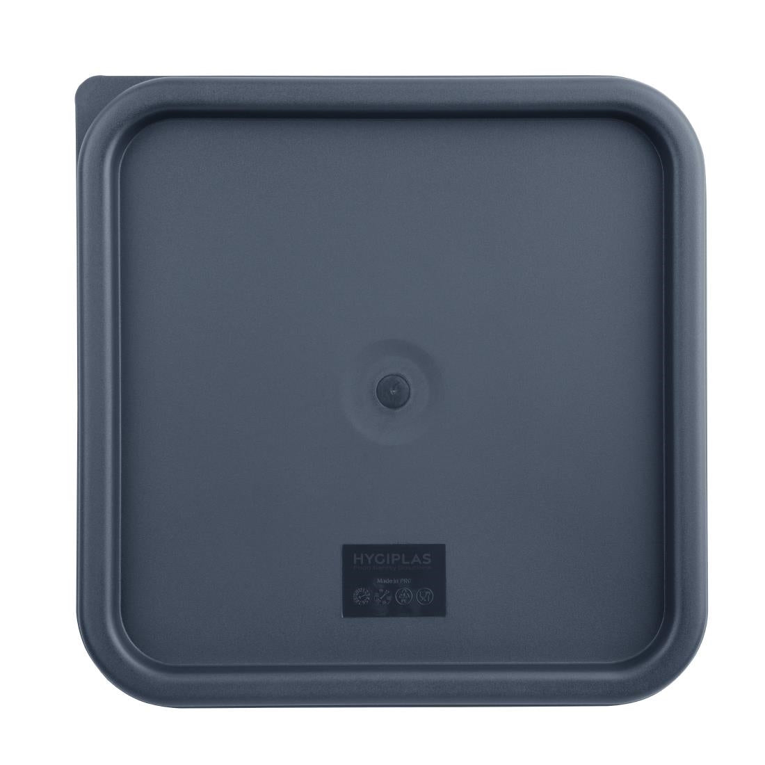 Hygiplas Blue Square Food Storage Container Lid Large • PAS-CF045