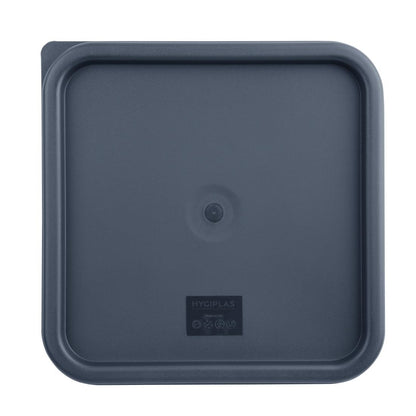 Hygiplas Blue Square Food Storage Container Lid Large • PAS-CF045