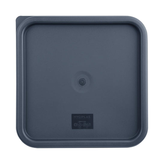 Hygiplas Blue Square Food Storage Container Lid Large • PAS-CF045