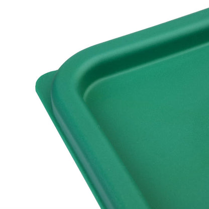 Hygiplas Green Square Food Storage Container Lid Medium • PAS-CF047