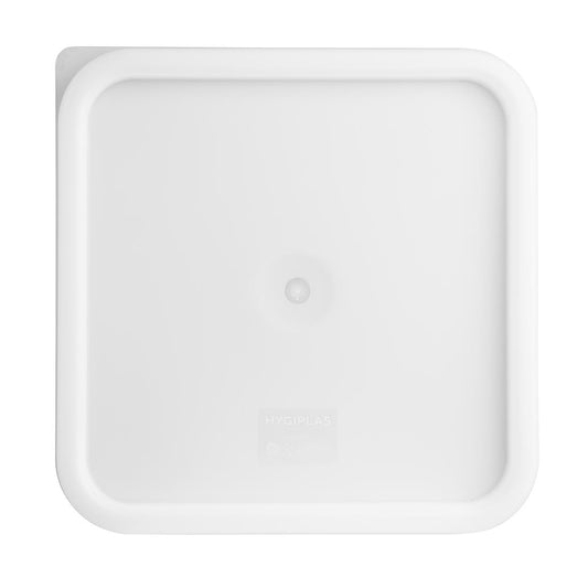 Hygiplas White Square Food Storage Container Lid Large • PAS-CF051