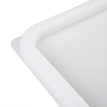 Hygiplas White Square Food Storage Container Lid Large • PAS-CF051