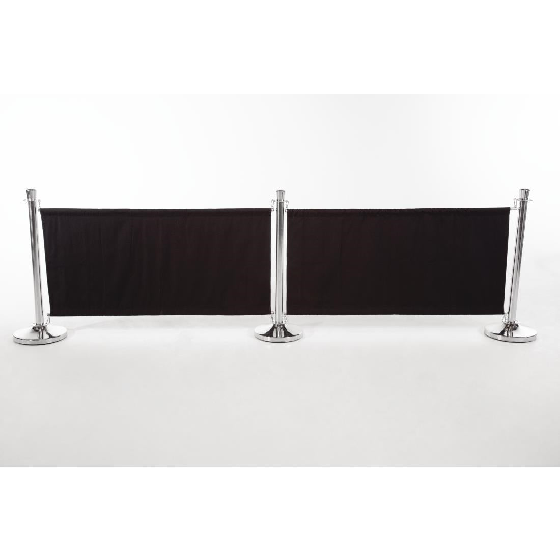 Bolero Black Canvas Barrier • PAS-CF137