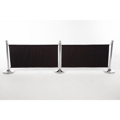 Bolero Black Canvas Barrier • PAS-CF137