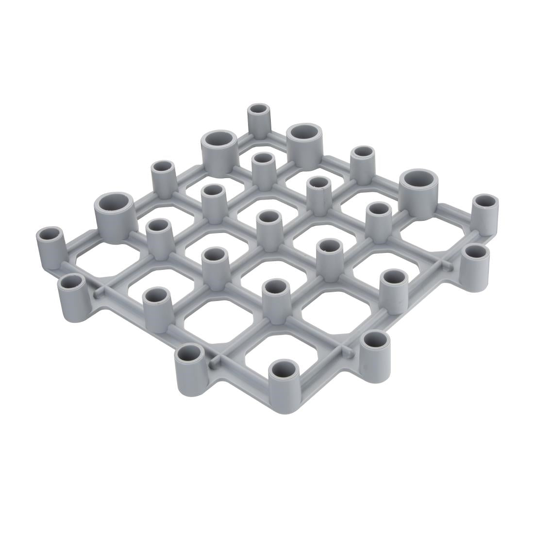 Vogue Plastic Dunnage Floor Rack (2 Pack) (Material: Polypropylene. Dimensions: 40(H) x 335(W) x 335(D)mm. Pack quantity: 2) • PAS-CF205