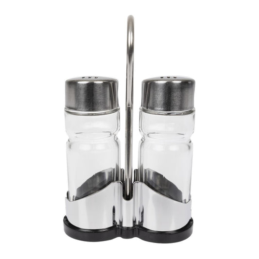 Salt and Pepper Cruet Set and Stand • PAS-CF295
