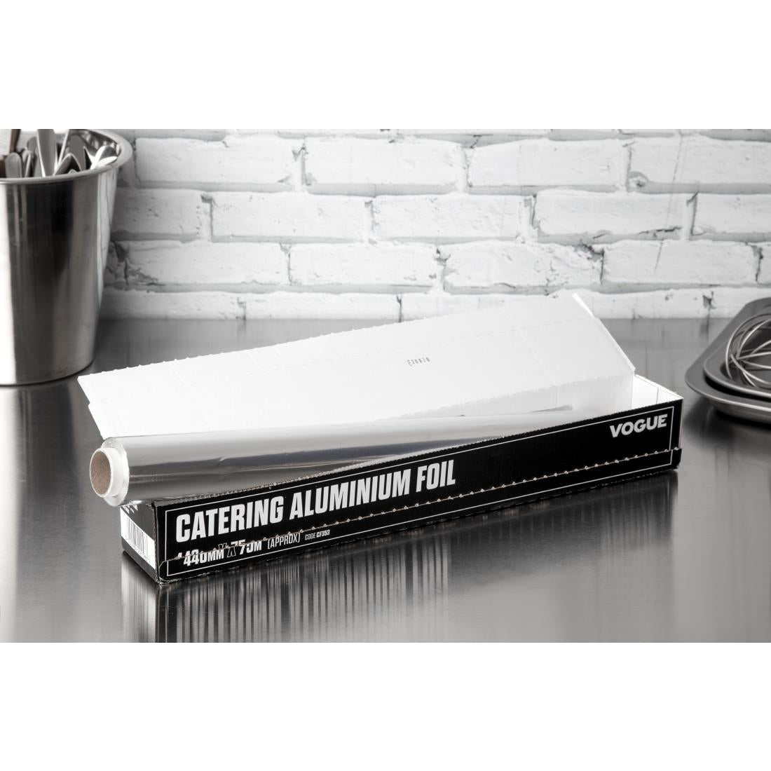 Vogue Aluminium Foil 75m x 440mm • PAS-CF353