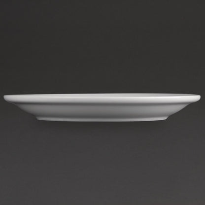 "Bulk Buy Olympia Athena Narrow Rimmed Plates 165mm (36 Pack)" (165mm Narrow Rimmed Plates | Pack quantity: 36) • PAS-S751